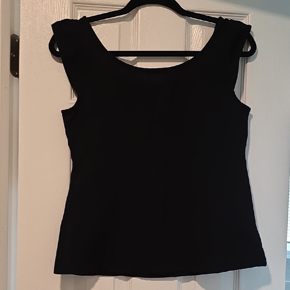 Ann Taylor Ruffle Cap Sleeve Top - Picture 8 of 14